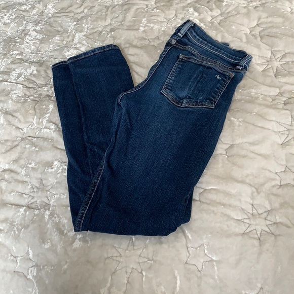 rag & bone Denim - Rag and bone dark skinny jeans